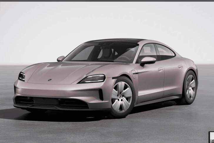 Porsche Taycan Color Frozenberry Metallic Porsche Taycan Color Frozenberry Metallic